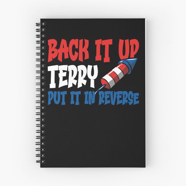 Item preview, Back It Up Terry Put It In Reverse Fireworks 4th of July Gear designed and sold by DynamicDesign.