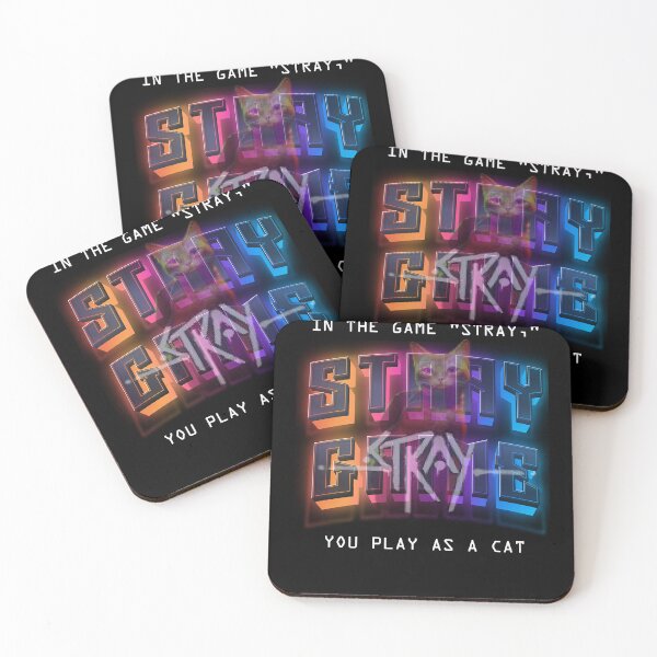 Item preview, Stray Game. Cat Game designed and sold by VickyJohnson.