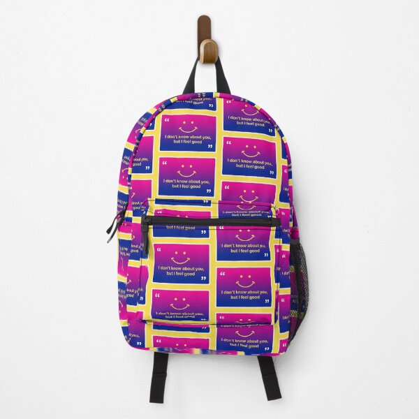 Item preview, I FEEL GOOD – inspirational – HAPPY song lyrics – healthy mindset & positive vibes – self-care PuRplE designed and sold by originalsusie.