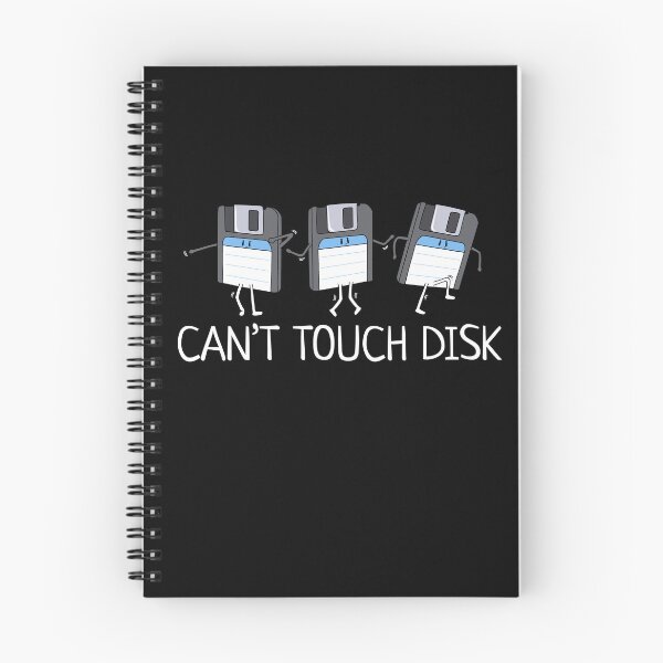Item preview, Can't Touch Disk Funny Computer Nerd designed and sold by Nerd Shizzle.