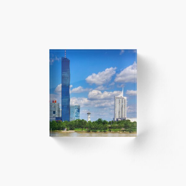 DC Tower 1 Acrylic Block