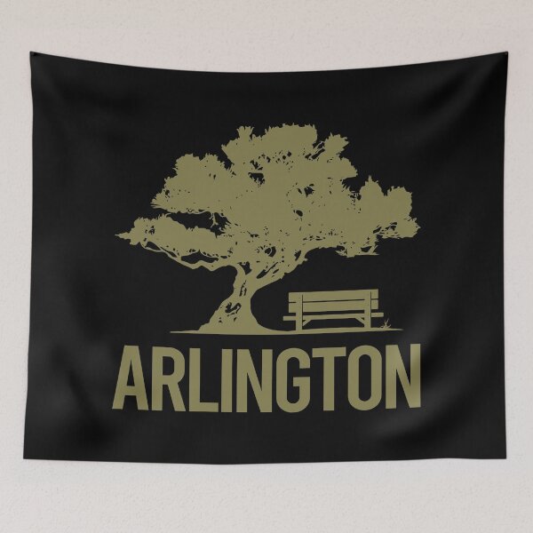 Aperçu de l'œuvre Banc et arbre Arlington créée et vendue par nguyentanshop.