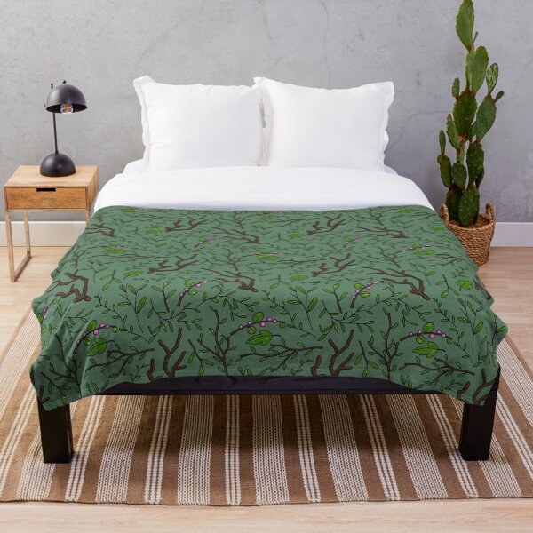 Item preview, Green deep dark forest. Saturated dark pattern. designed and sold by feannaart.