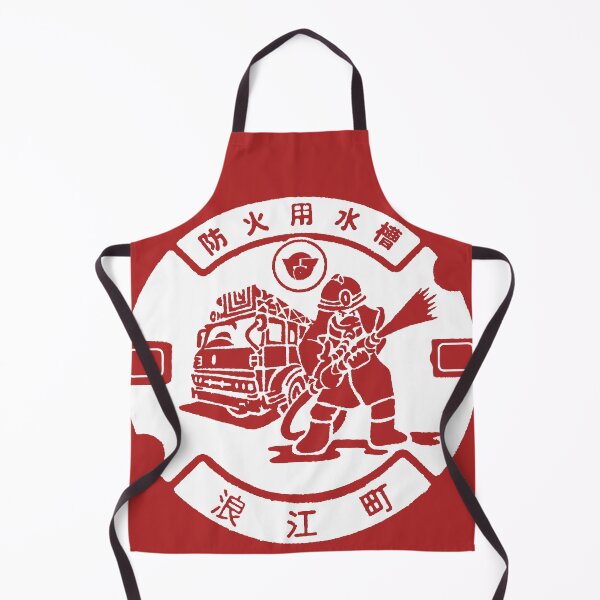 Item preview, Fireman dousing fire on manhole in Japan - white designed and sold by mattraski.