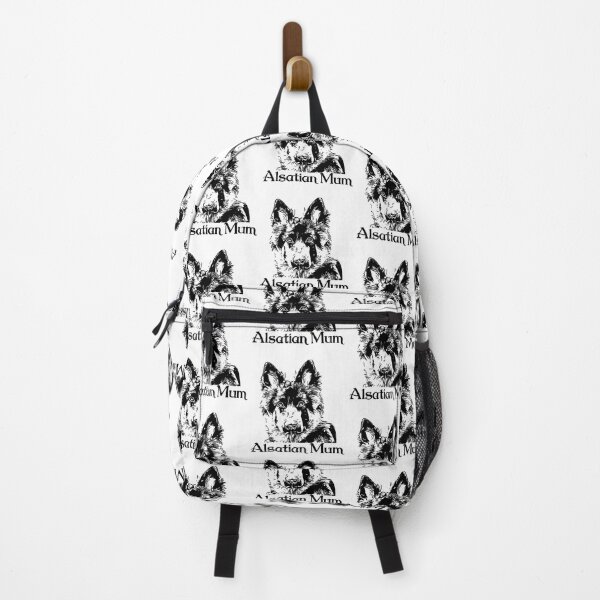 Item preview, Alsatian Mum Black Print Artwork designed and sold by NikkiBear67.