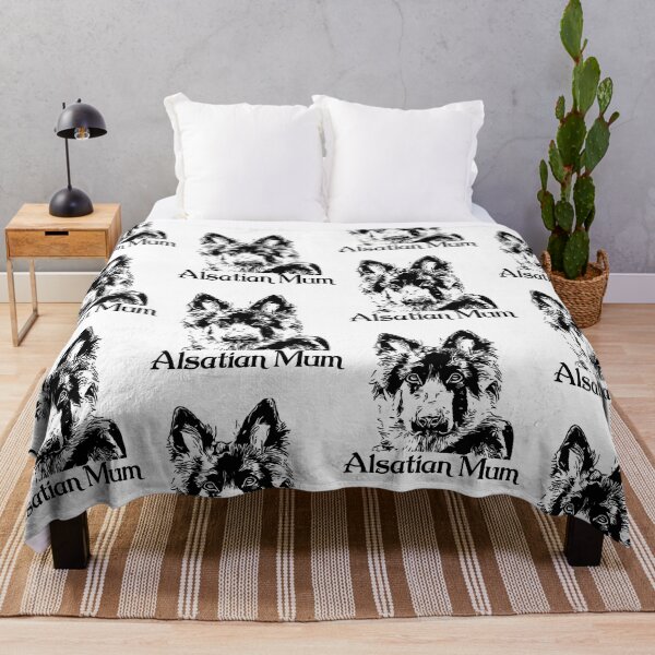 Item preview, Alsatian Mum Black Print Artwork  designed and sold by NikkiBear67.