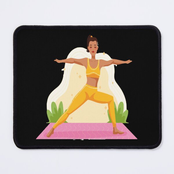Item preview, Half moon yoga pose designed and sold by SAFREN.