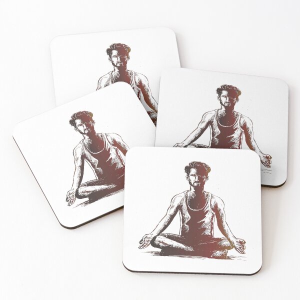 Item preview, Half moon yoga pose designed and sold by SAFREN.