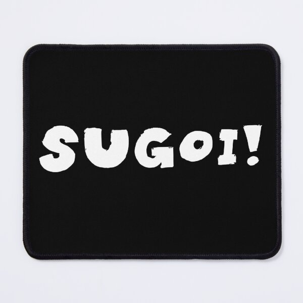 Item preview, Sugoi Text Monochrome Black designed and sold by Meepuruproject.