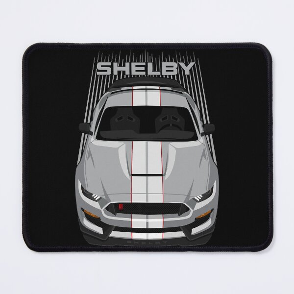 Item preview, Ford Mustang Shelby GT350R 2015 - 2020 - Avalanche Grey - White Stripes  designed and sold by ScottRams80758.