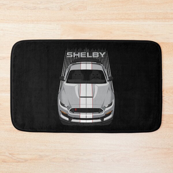 Item preview, Ford Mustang Shelby GT350R 2015 - 2020 - Avalanche Grey - White Stripes  designed and sold by ScottRams80758.