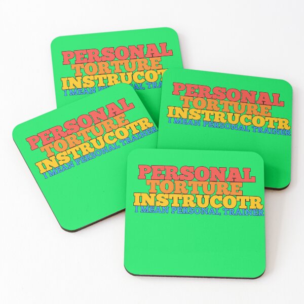 Item preview, Copy of Personal Torture Instructor (I Mean Personal Trainer) Funny designed and sold by MaRa ★★★★★.