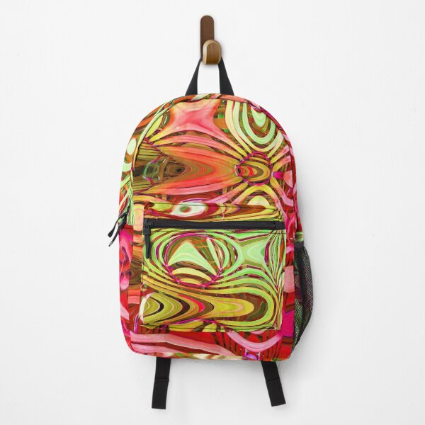 Item preview, Hippie Style Abstract Groovy Exotic Colors Happy Maximalism for Eccentric Flashy Maximalist 1 of 4 designed and sold by Beachy.