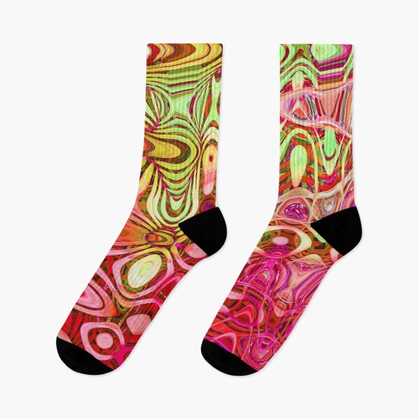 Item preview, Hippie Style Abstract Groovy Exotic Colors Happy Maximalism for Eccentric Flashy Maximalist 1 of 4 designed and sold by Beachy.