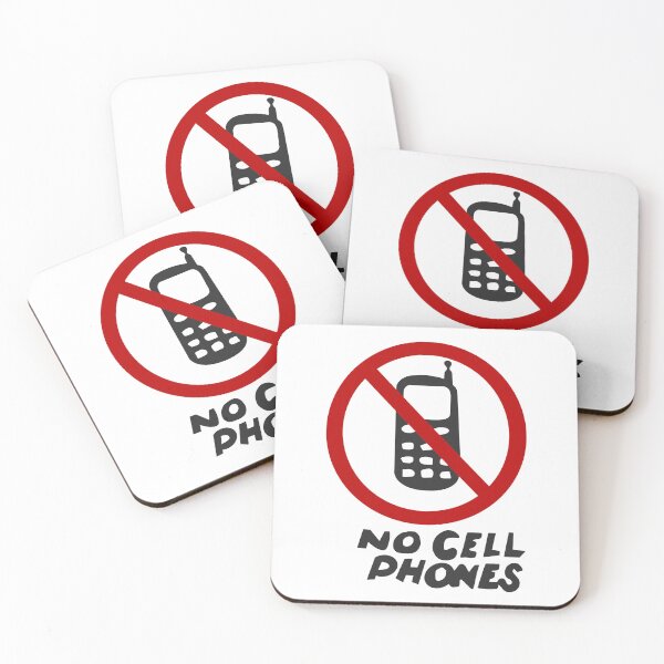 Item preview, No cell phones in here designed and sold by mango&mind.