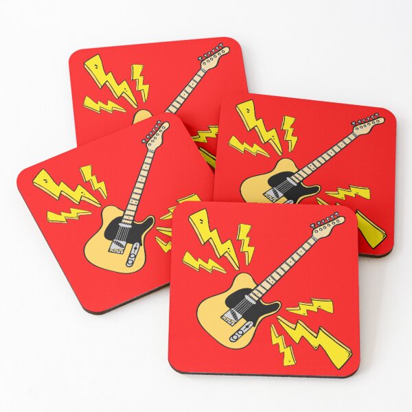 Fender Guitar Coasters for Sale Redbubble