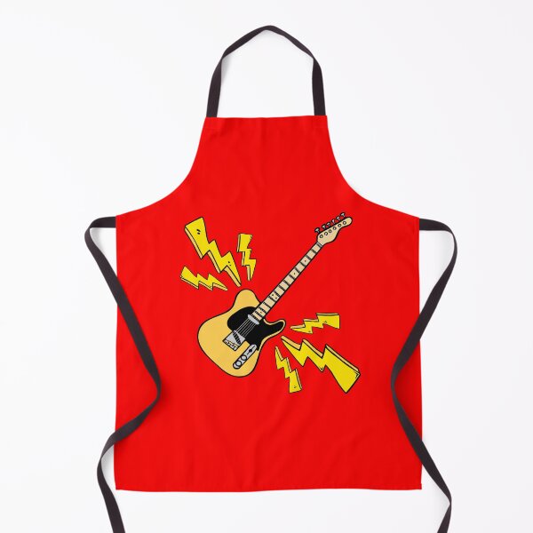 Item preview, Fender Telecaster Electric Guitar Cartoon designed and sold by CupOfJoeInc.