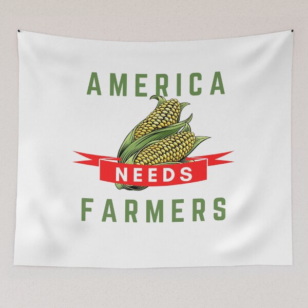 Item preview, America Needs Farmers T-Shirt, Gifts For Farmers, American Farmers Shirt, Farm Life Shirt, Agricultural Gifts, Farmer Gifts designed and sold by Kenny789.