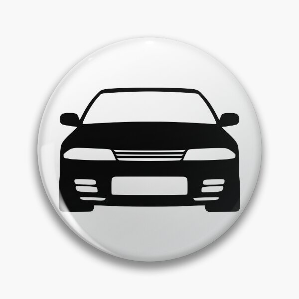 Artikelvorschau, Nissan Skyline R32 GTR schwarze Silhouette entworfen und verkauft von EdimDesign.