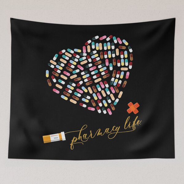 Item preview, Pharmacy Life Pharmacist Heart Happy Valentine's Day designed and sold by GunillaBlau.