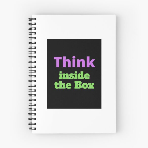 Item preview, Think inside the box designed and sold by hinteo.