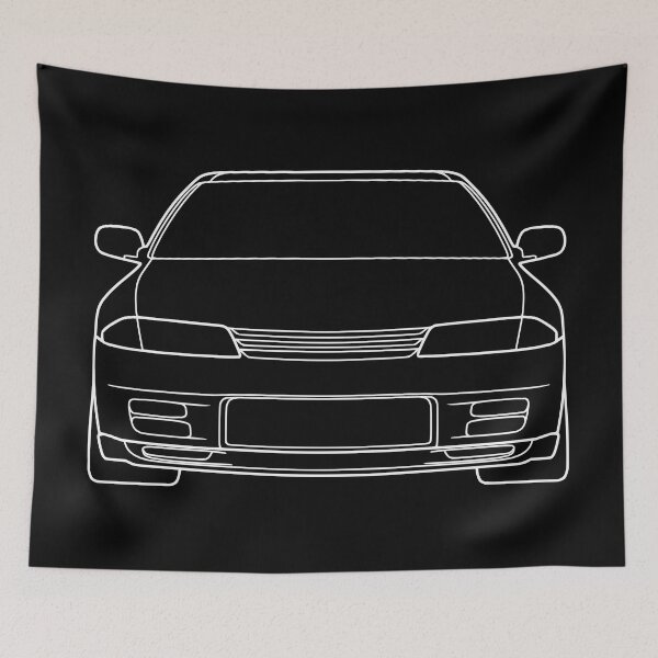 Item preview, Nissan Skyline R32 GTR white lines designed and sold by EdimDesign.