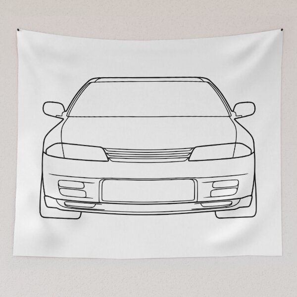 Item preview, Nissan Skyline R32 GTR black lines designed and sold by EdimDesign.