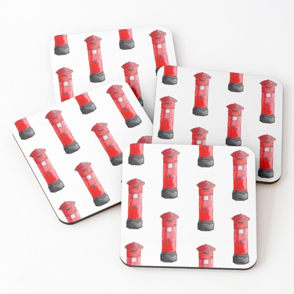 Item preview, Red Post Box  designed and sold by rosieredbox.