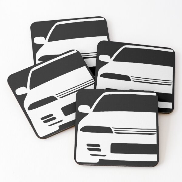 Item preview, Nissan Skyline R32 GTR white silhouette designed and sold by EdimDesign.