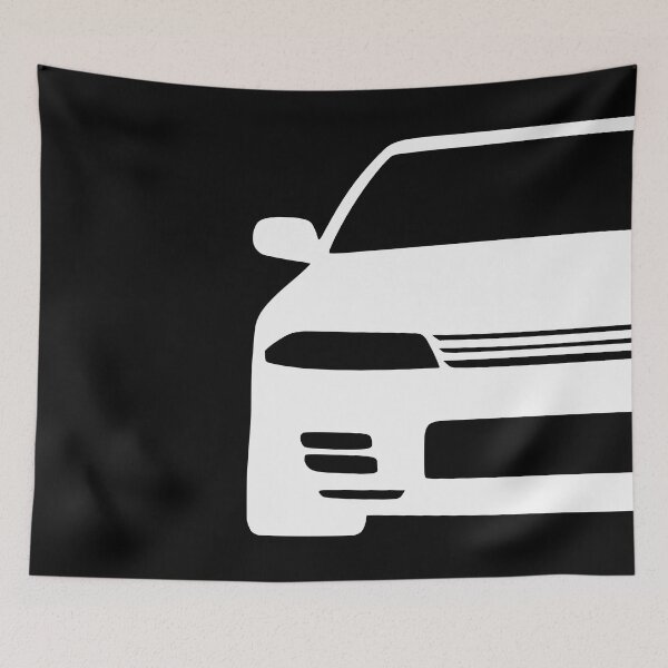 Item preview, Nissan Skyline R32 GTR white silhouette designed and sold by EdimDesign.