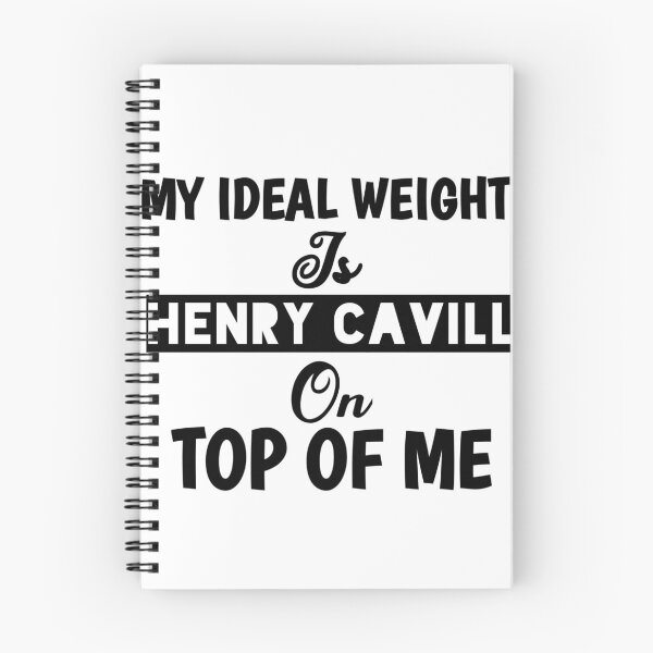 Item preview, My Ideal Weight Is Henry Cavill On Top Of Me designed and sold by Tema EL.