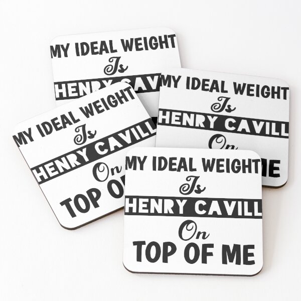 Item preview, My Ideal Weight Is Henry Cavill On Top Of Me designed and sold by Tema EL.
