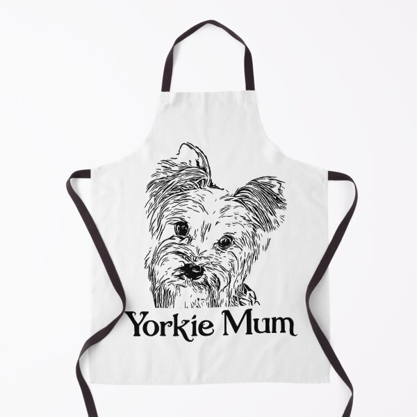 Item preview, Yorkshire Terrier Black Print Artwork designed and sold by NikkiBear67.