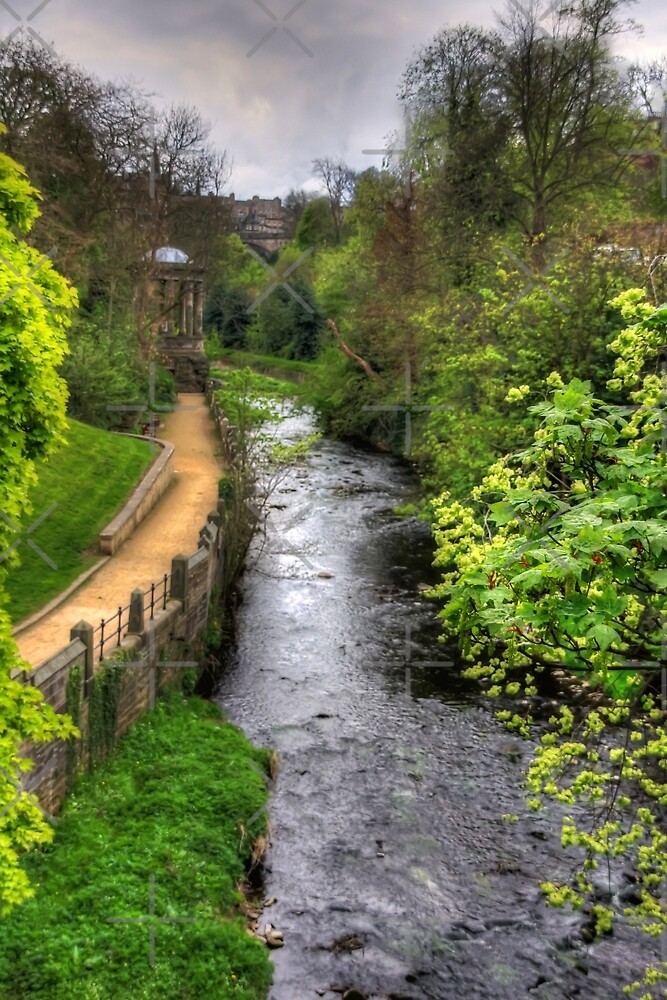 Water Of Leith Walkway By Tom Gomez Redbubble   Flat,1000x1000,075,f.u4 