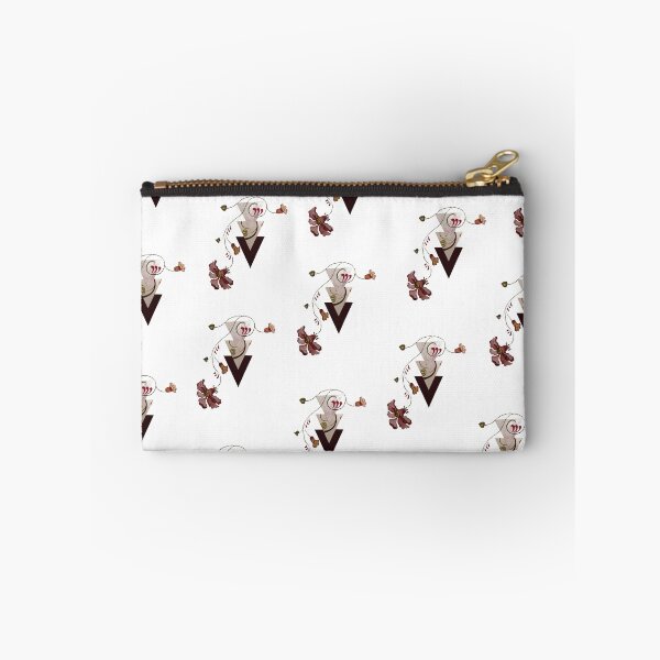 Item preview, Plum flower with triangular designs seamless pattern designed and sold by virtualedu.