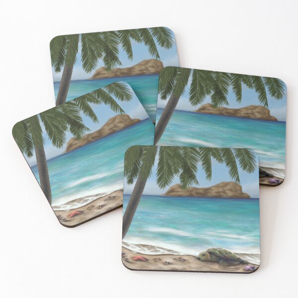 Item preview, Tropical turtle  designed and sold by DMFFineArt.