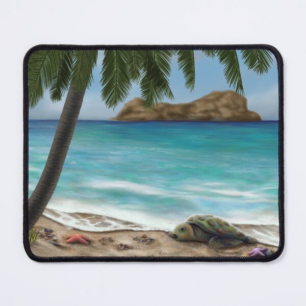 Item preview, Tropical turtle designed and sold by DMFFineArt.