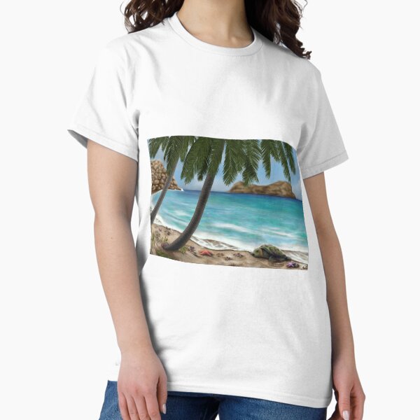 Item preview, Tropical turtle  designed and sold by DMFFineArt.