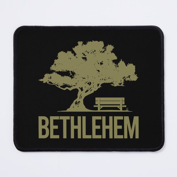 Item preview, Bench And Tree Bethlehem designed and sold by nguyentanshop.