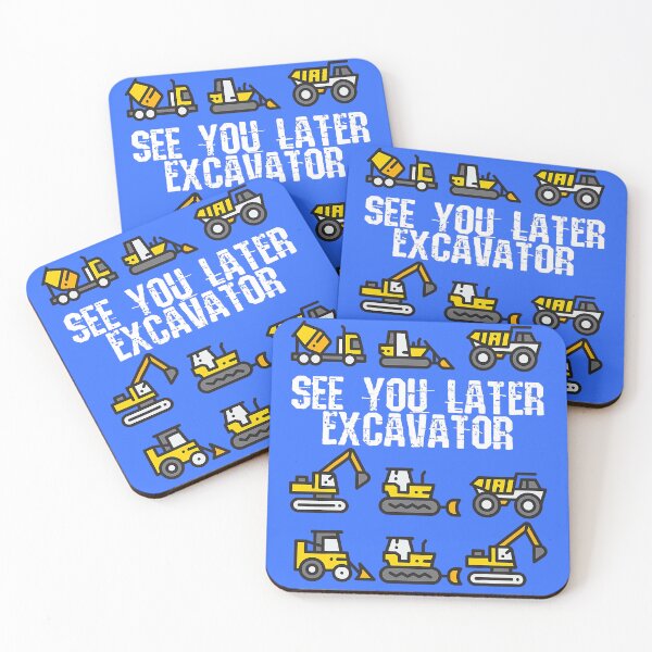 Item preview, See You Later Excavator Funny Toddler Boy Kids designed and sold by GunillaBlau.