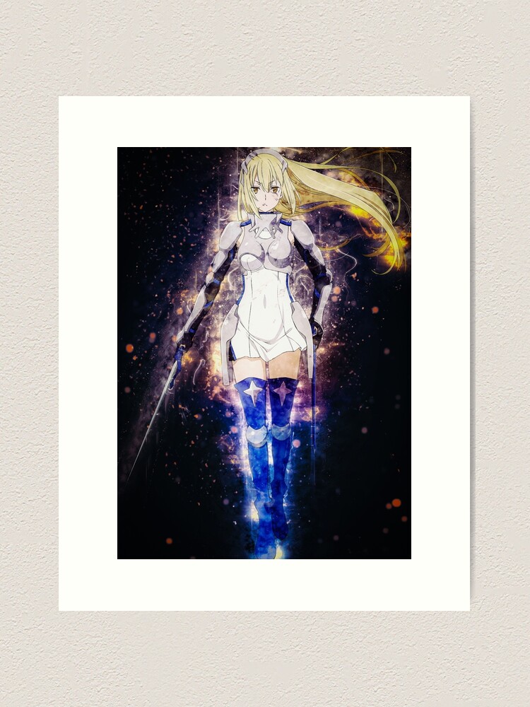 Danmachi - Aiz Poster by Recup-Tout