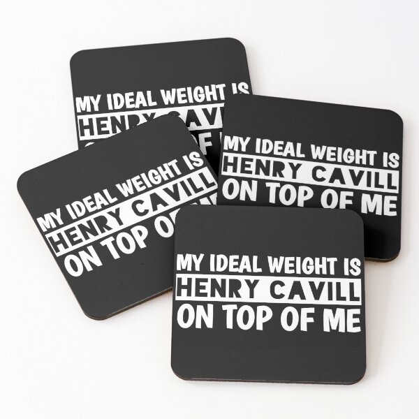 Item preview, My Ideal Weight Is Henry Cavill On Top Of Me designed and sold by Tema EL.