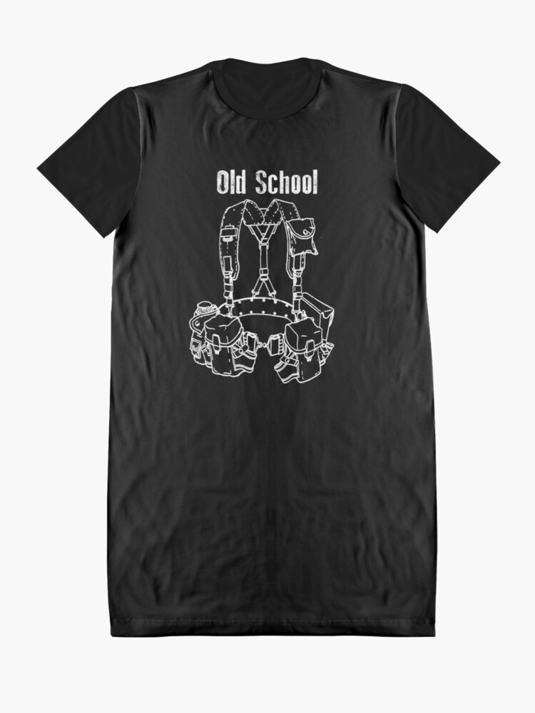 Alternate view of Old School LBE Graphic T-Shirt Dress