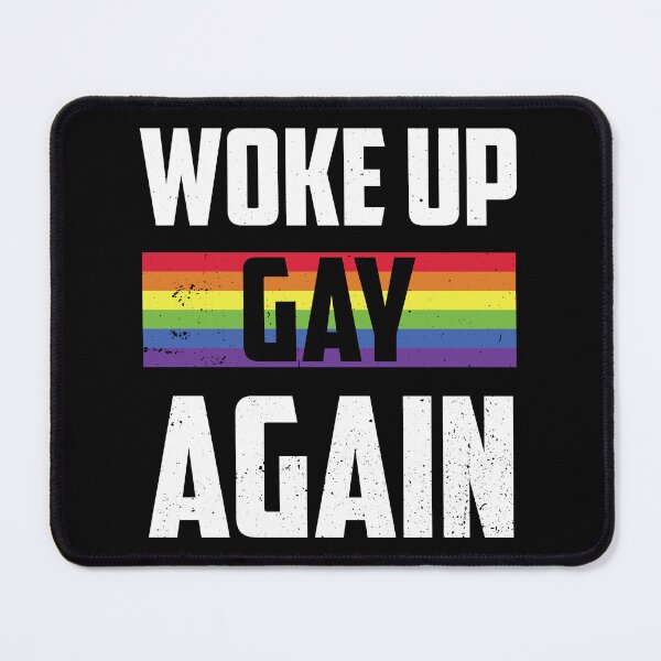 Item preview, Funny Lgbt Rainbow Flag Woke Up Gay Again designed and sold by haselshirt.