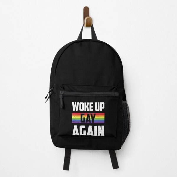 Item preview, Funny Lgbt Rainbow Flag Woke Up Gay Again designed and sold by haselshirt.