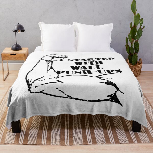 Item preview, started with wall push ups Calisthenics motivation quote designed and sold by EllianhPi.
