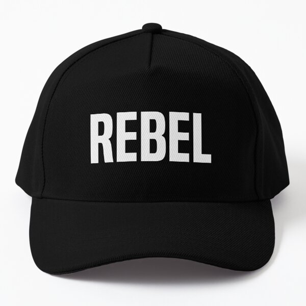 Rebel Baseball Cap Men God Save King White Glam Rock