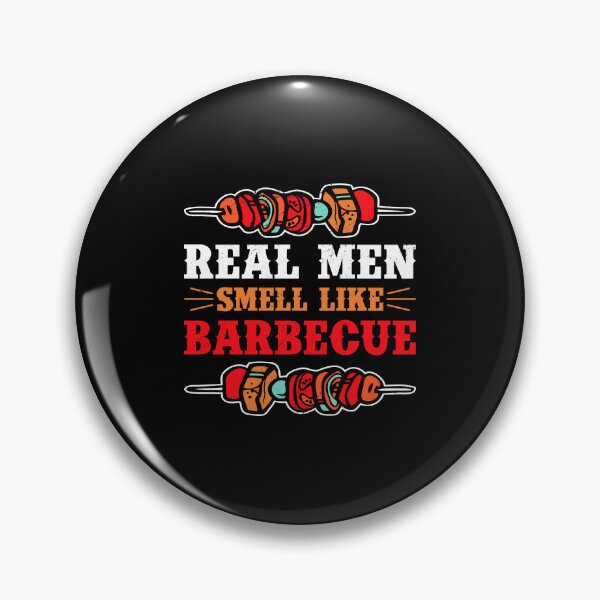 Item preview, Real Men Smell Like Barbeque BBQ Lover Grillmaster designed and sold by haselshirt.