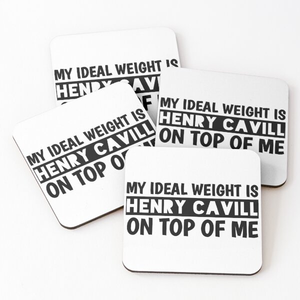 Item preview, My Ideal Weight Is Henry Cavill On Top Of Me designed and sold by Tema EL.