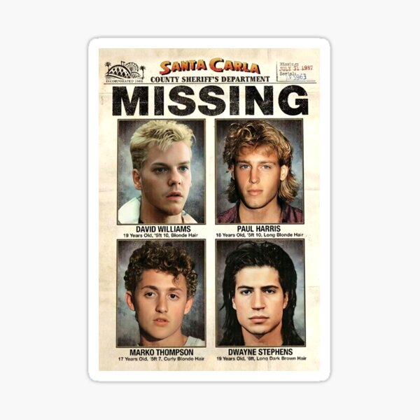 Item preview, The Lost Boys Missing  designed and sold by CUInHellJaymz.
